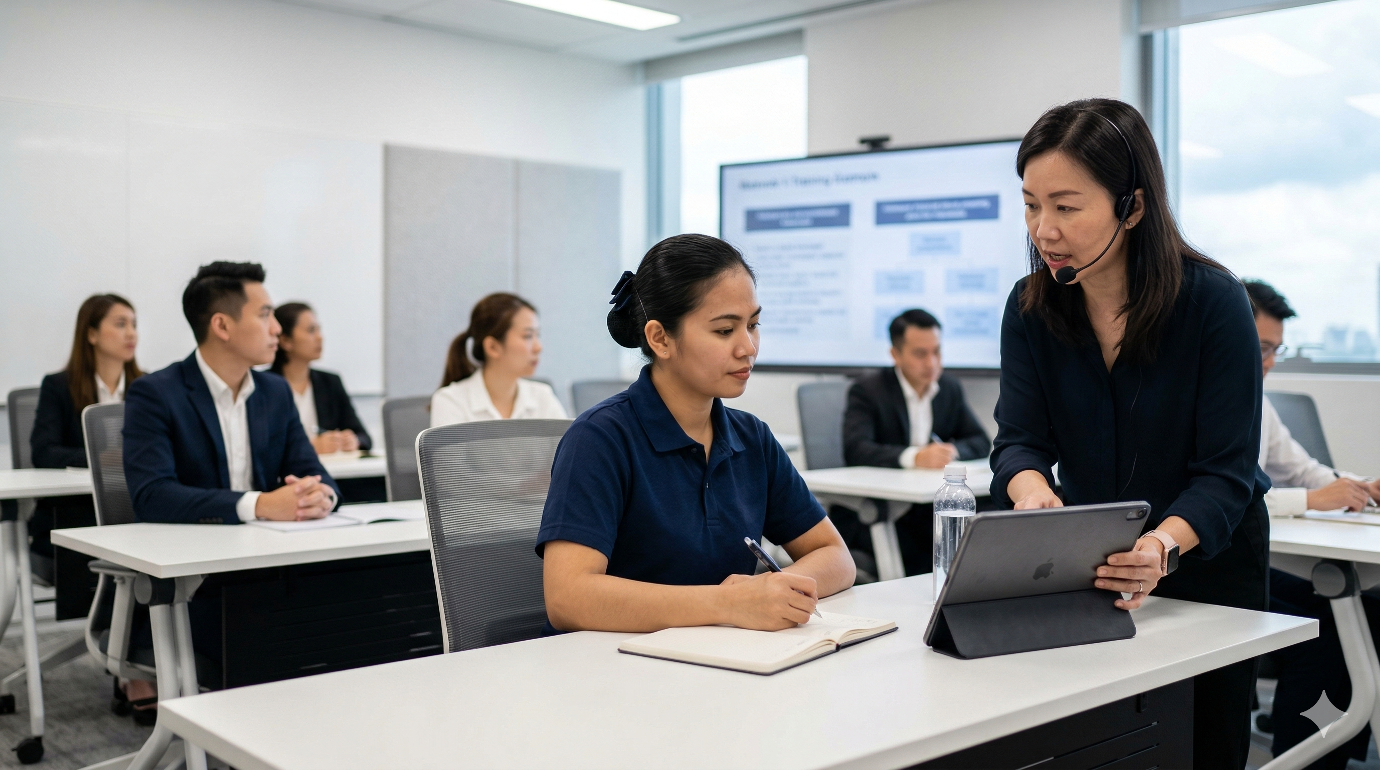 Ming Hwee helper training session Manila 2026